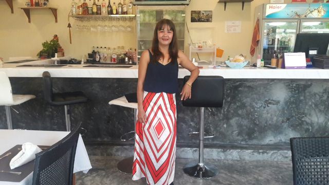 The Owner and Chef of Baan Noy Restaurant